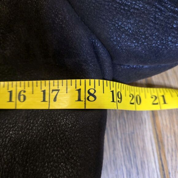 Aquascutum Women's M Brown Shearling Sheepskin Double Breasted Coat - Picture 9 of 16